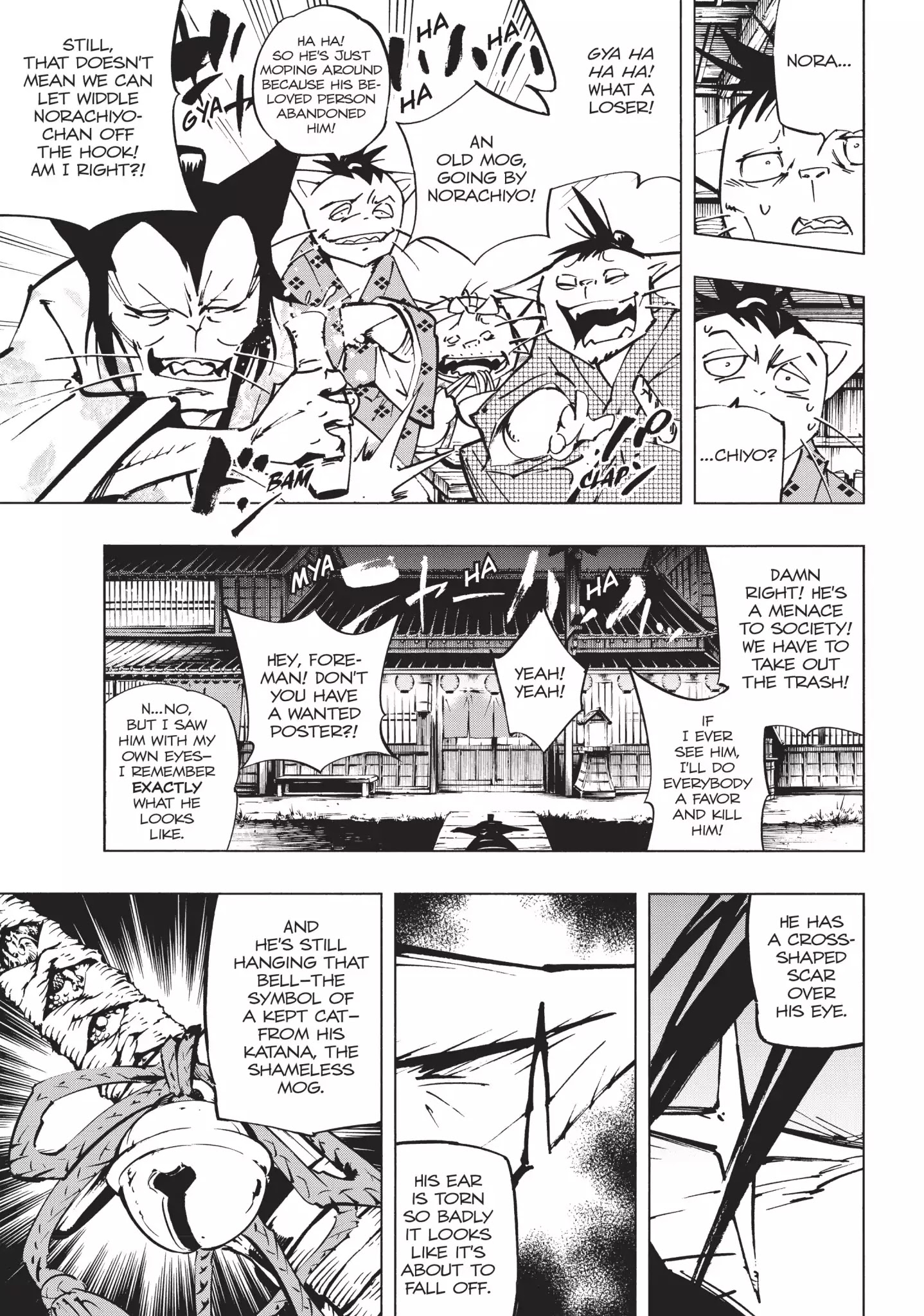 Nekogahara: Stray Cat Samurai Chapter 11.1 #11