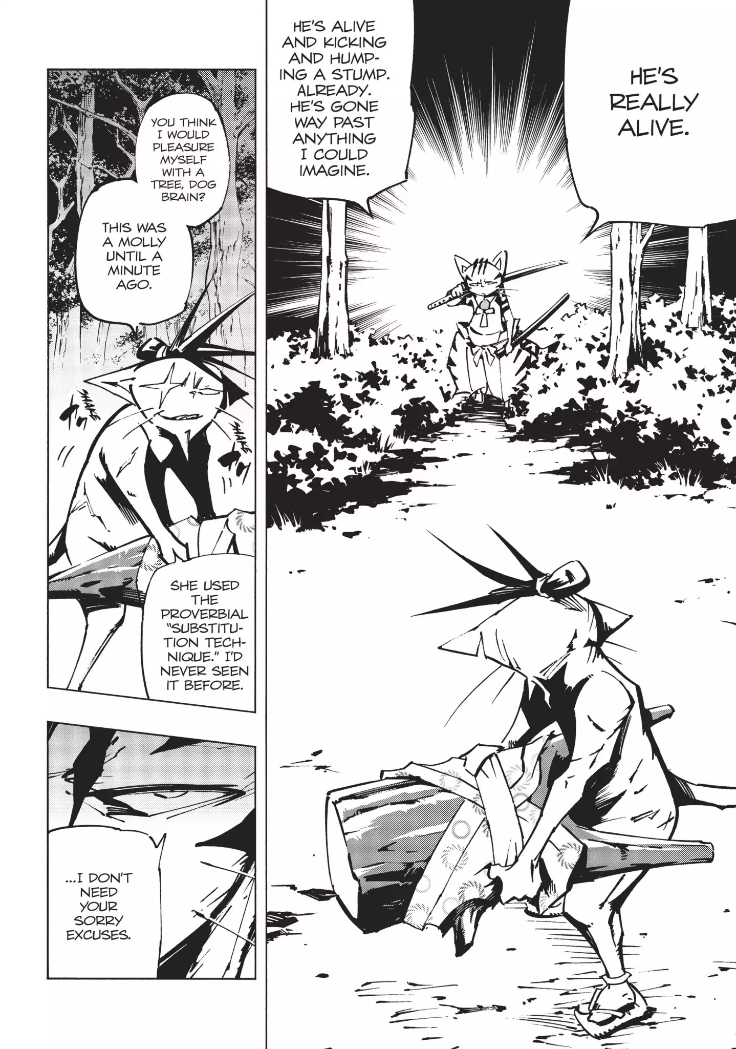 Nekogahara: Stray Cat Samurai Chapter 8 #12