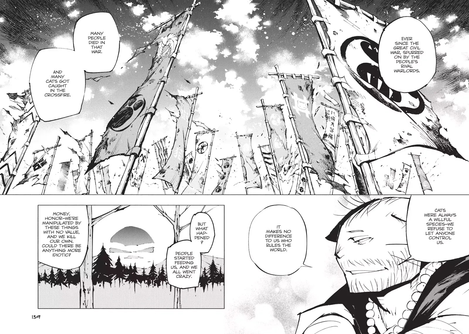 Nekogahara: Stray Cat Samurai Chapter 5 #9