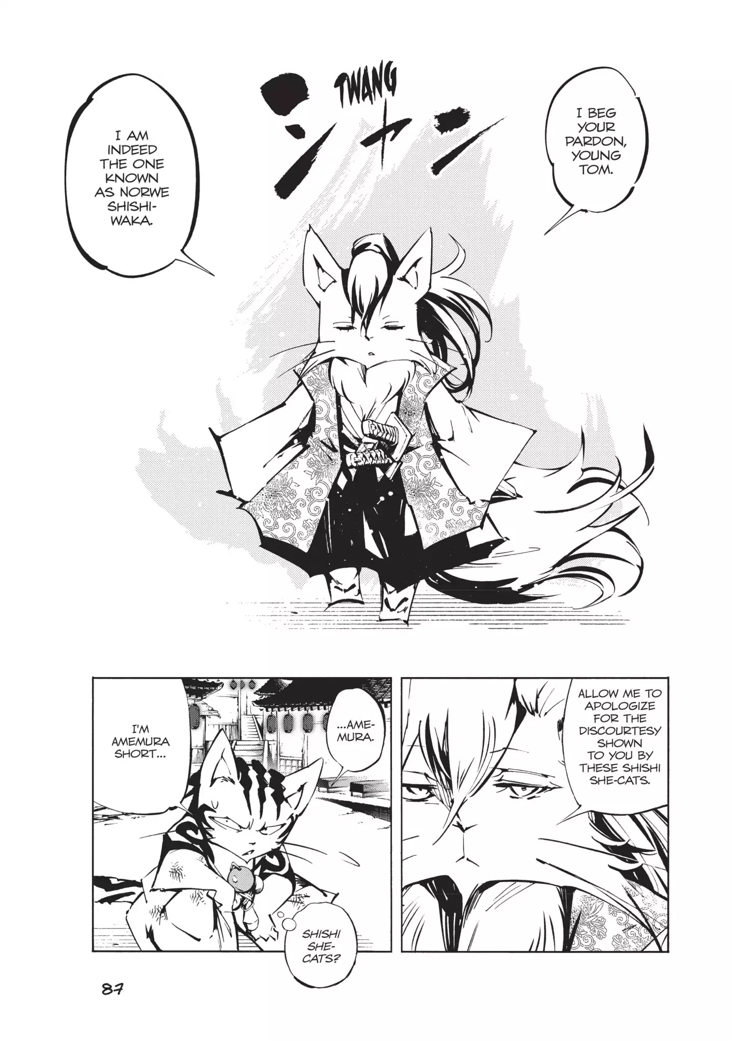 Nekogahara: Stray Cat Samurai Chapter 3 #4
