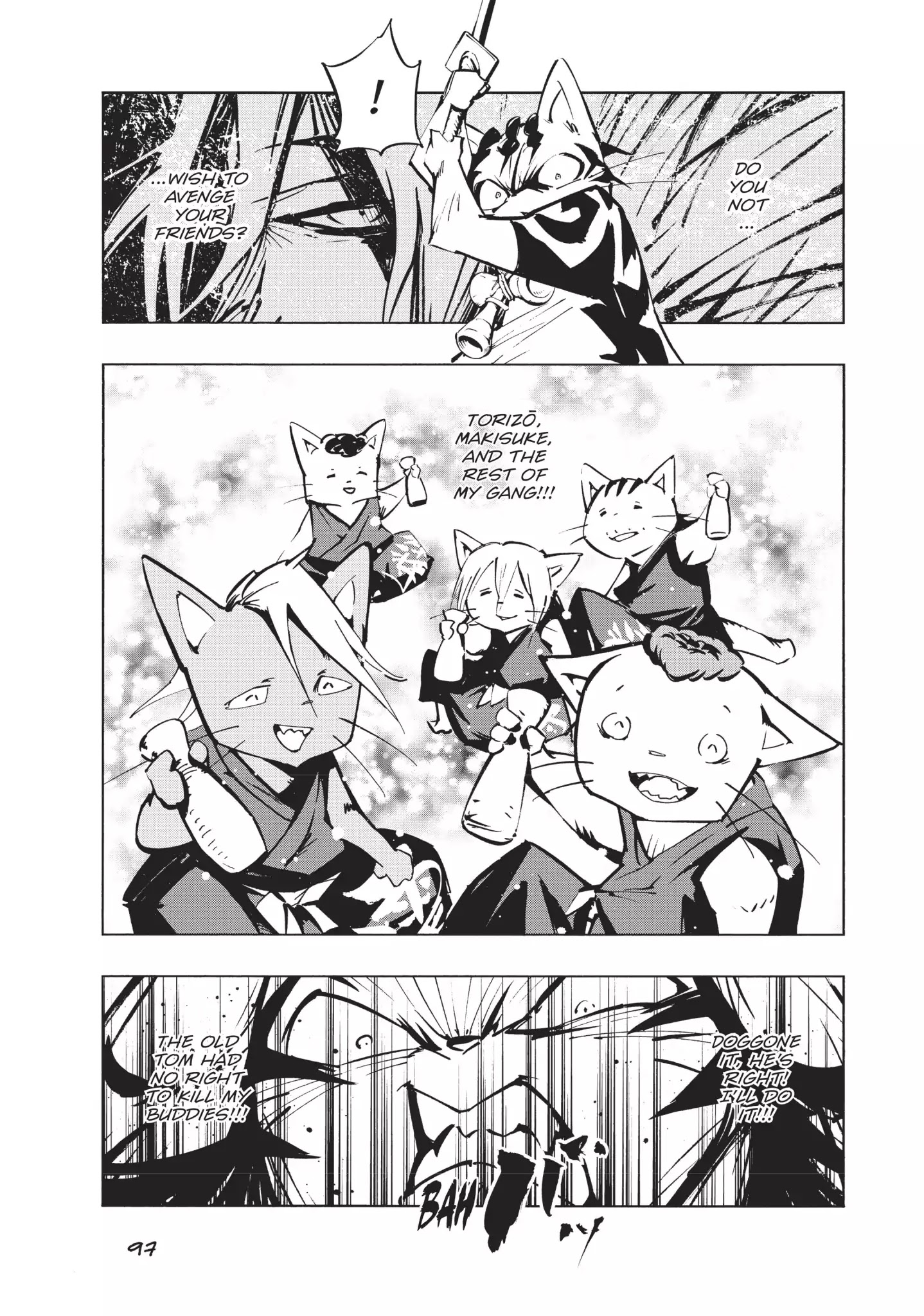 Nekogahara: Stray Cat Samurai Chapter 3 #14