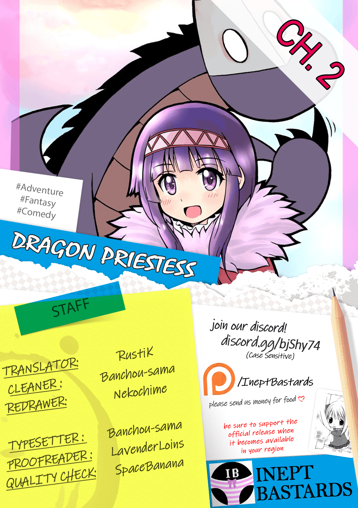 The Dragon And The Dragon Slayer Priestess Chapter 2 #1