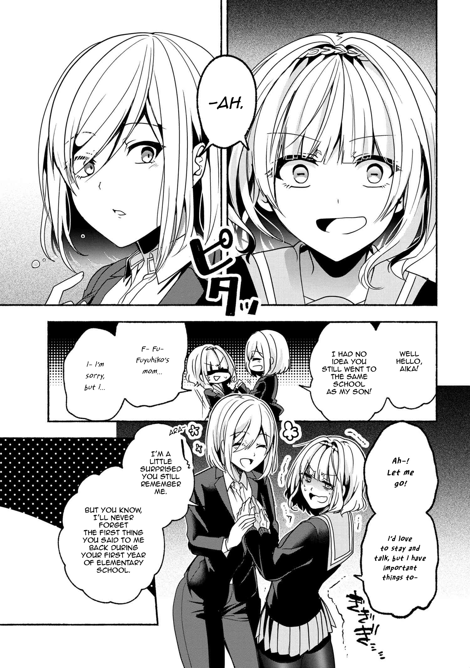 Pashiri Na Boku To Koi Suru Banchou-San Chapter 54 #14