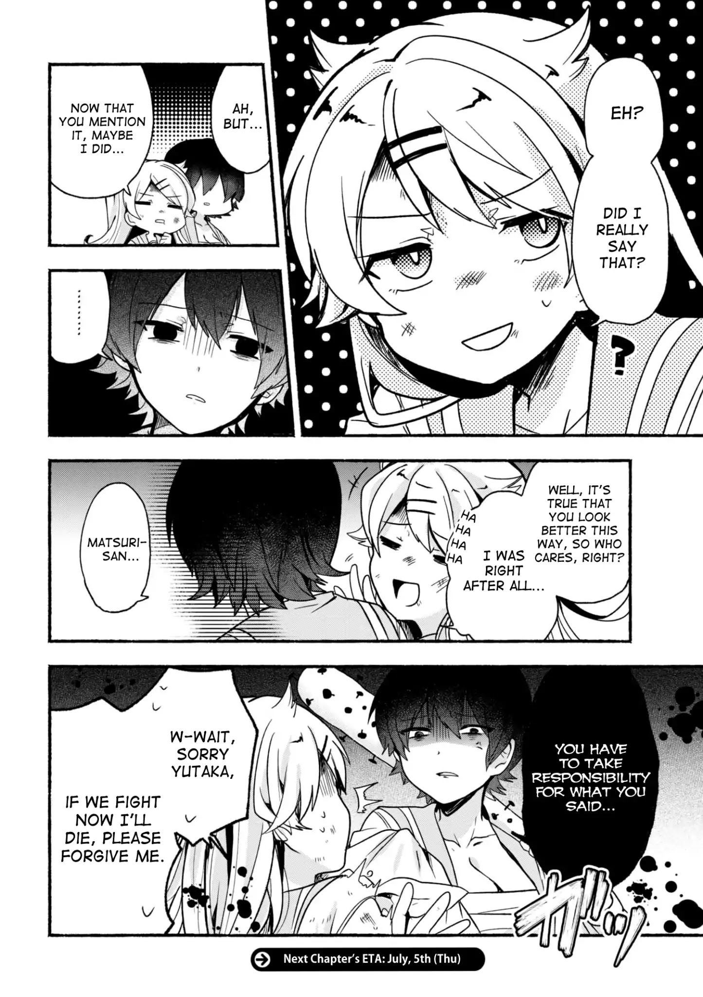 Pashiri Na Boku To Koi Suru Banchou-San Chapter 14 #17