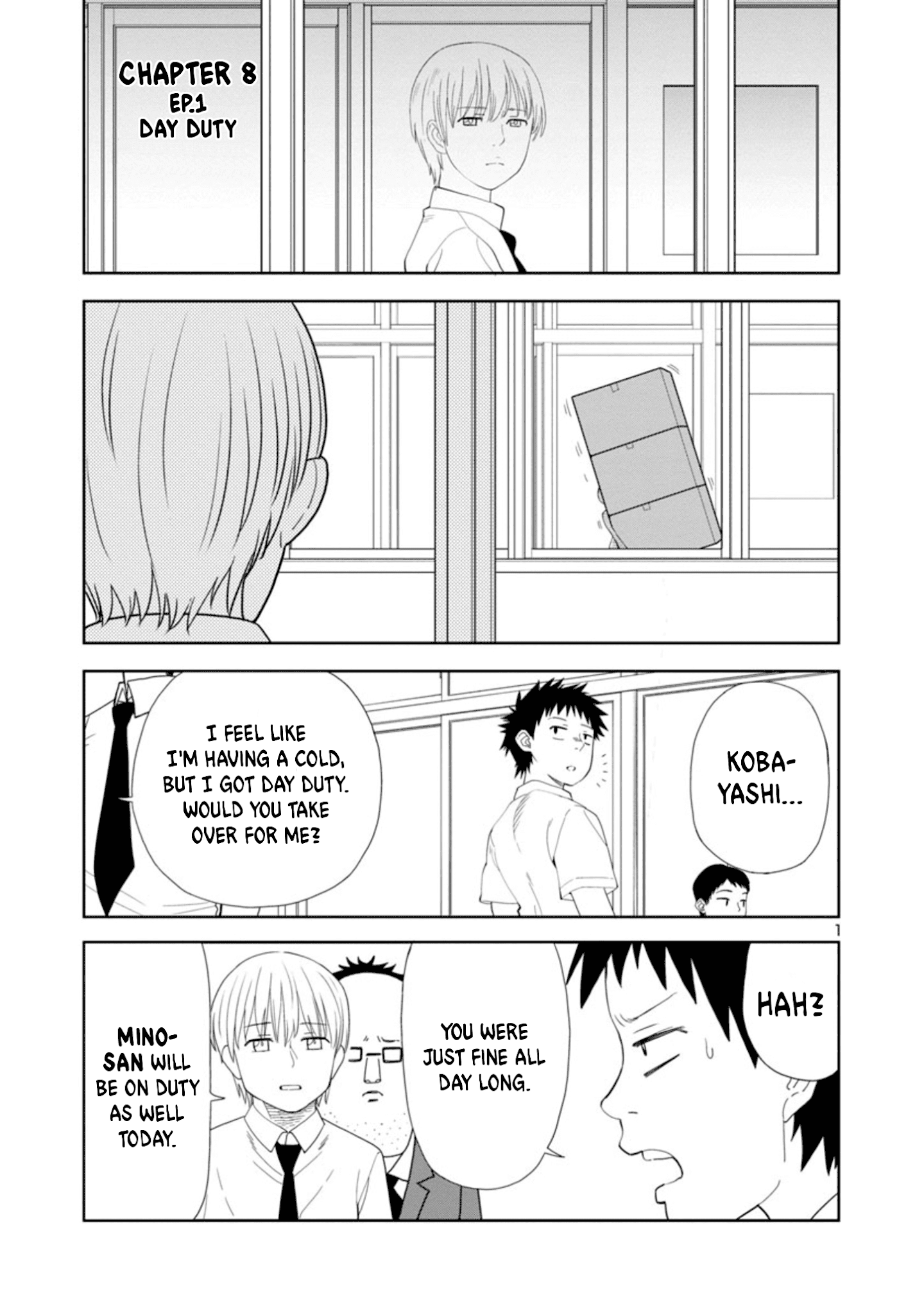 Is It Okay To Touch Mino-San There? Chapter 8 #1