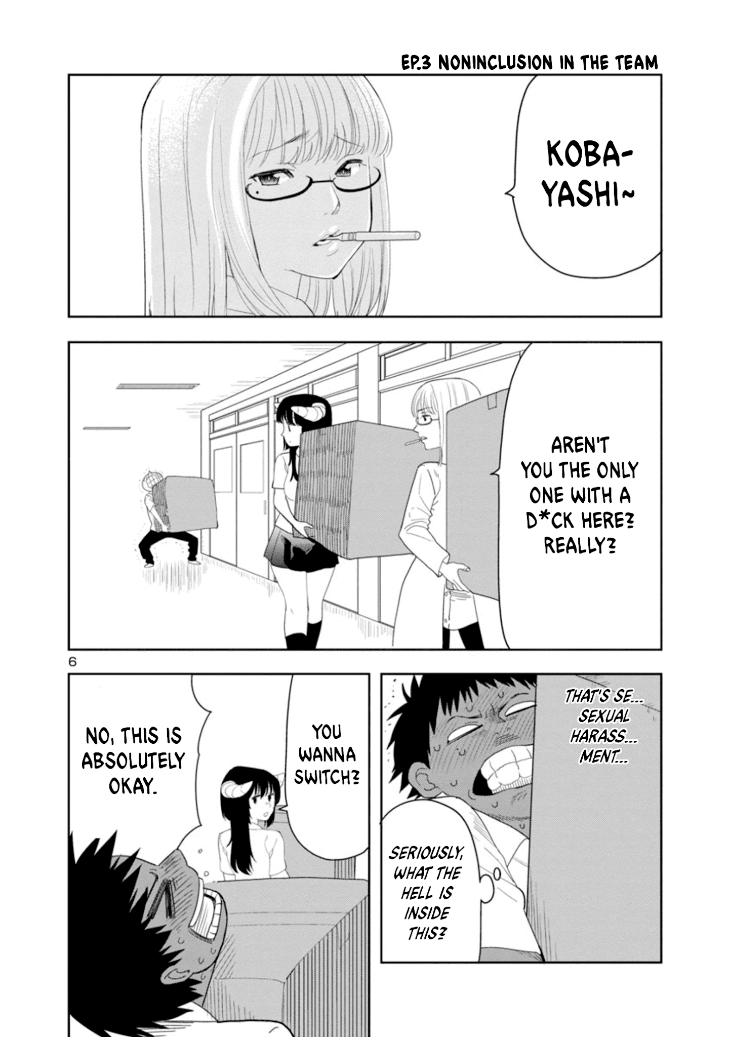 Is It Okay To Touch Mino-San There? Chapter 8 #6