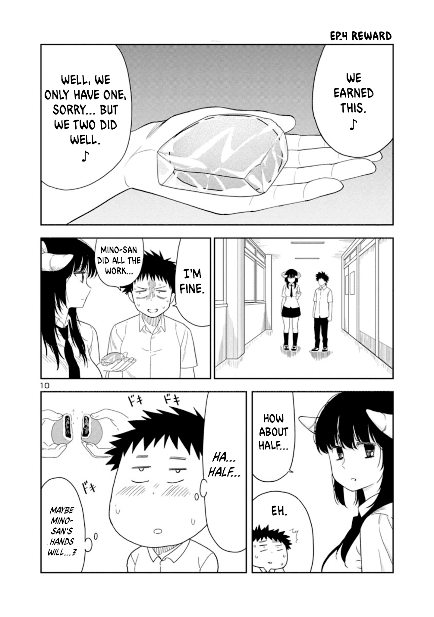 Is It Okay To Touch Mino-San There? Chapter 8 #10