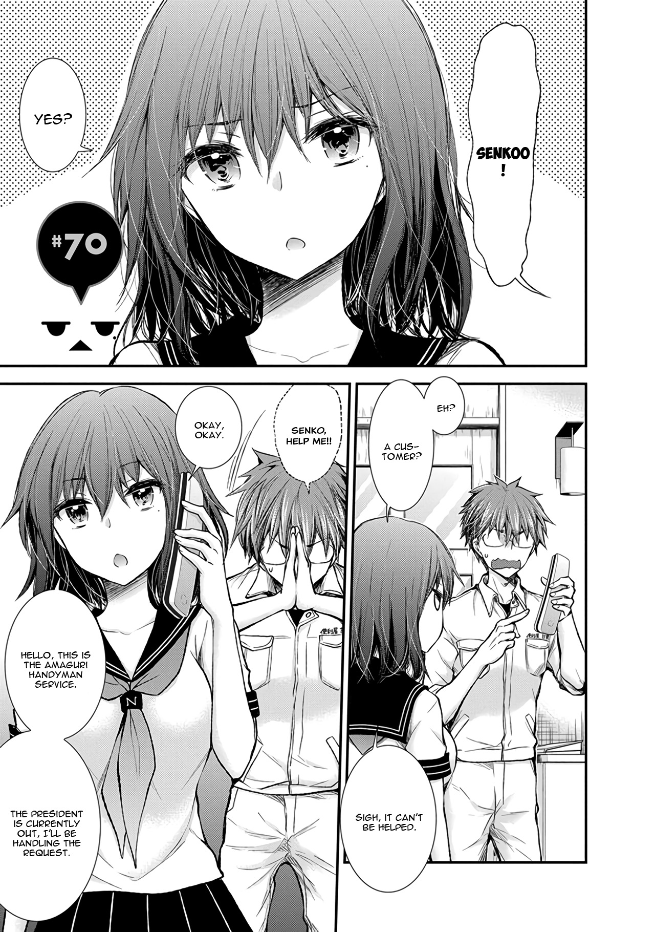 Henjo - Hen Na Jyoshi Kousei Amaguri Senko Chapter 70 #2