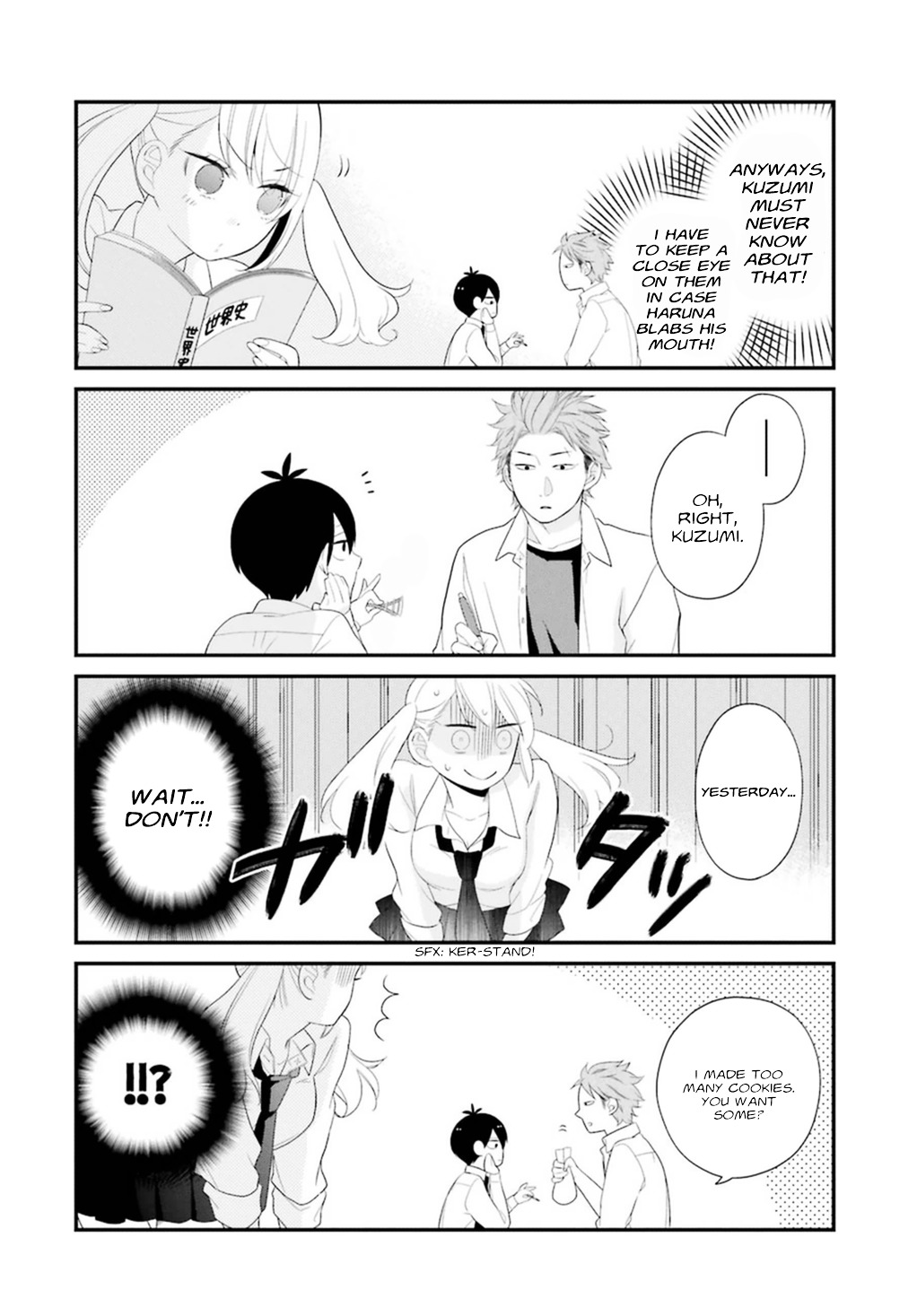 Kuzumi-Kun, Kuuki Yometemasu Ka? Chapter 3 #4