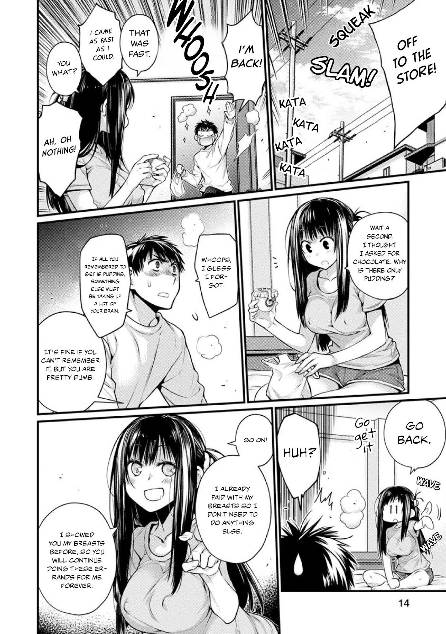 Show Me Your Boobies And Look Embarrassed! Chapter 1 #10