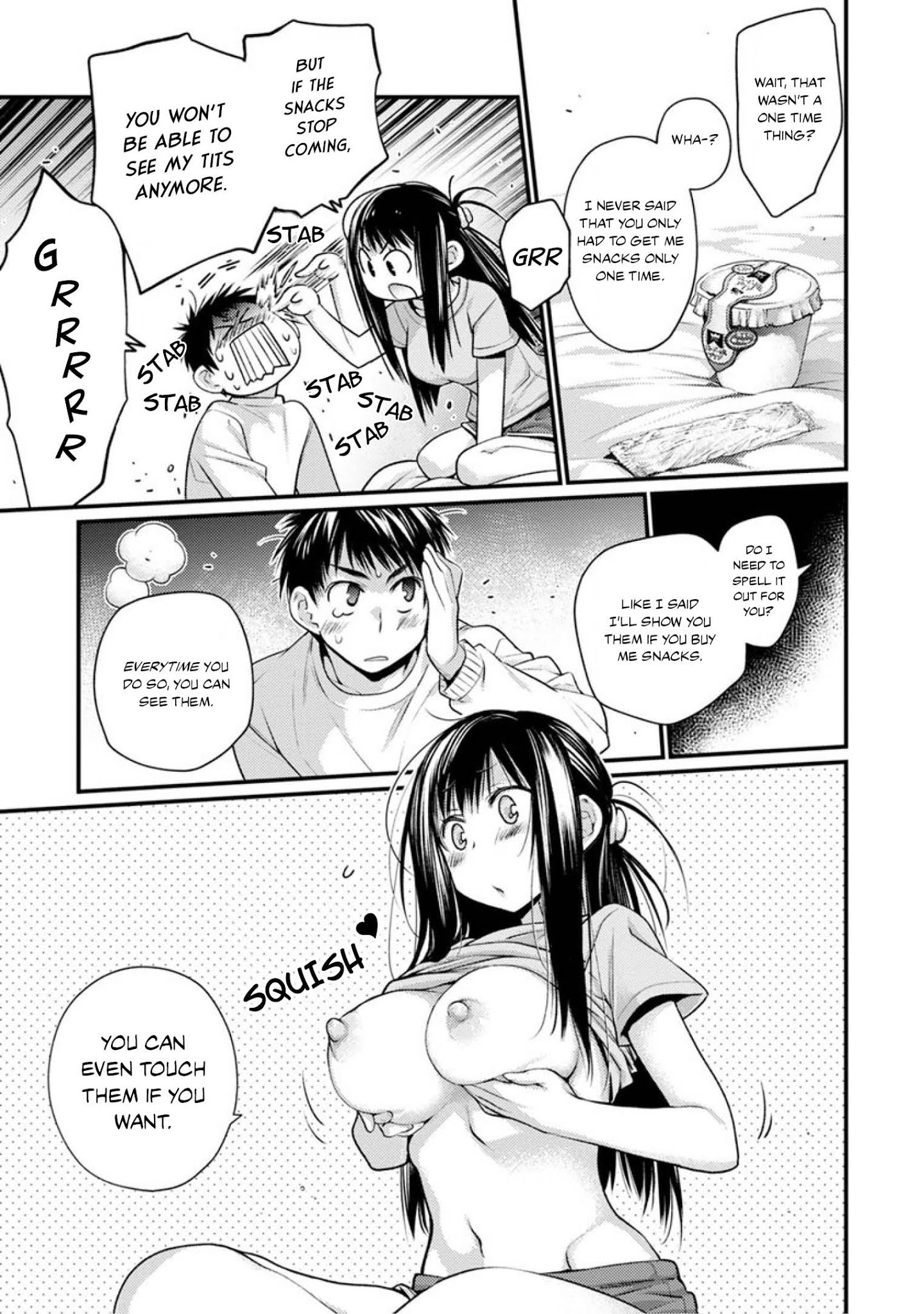 Show Me Your Boobies And Look Embarrassed! Chapter 1 #11