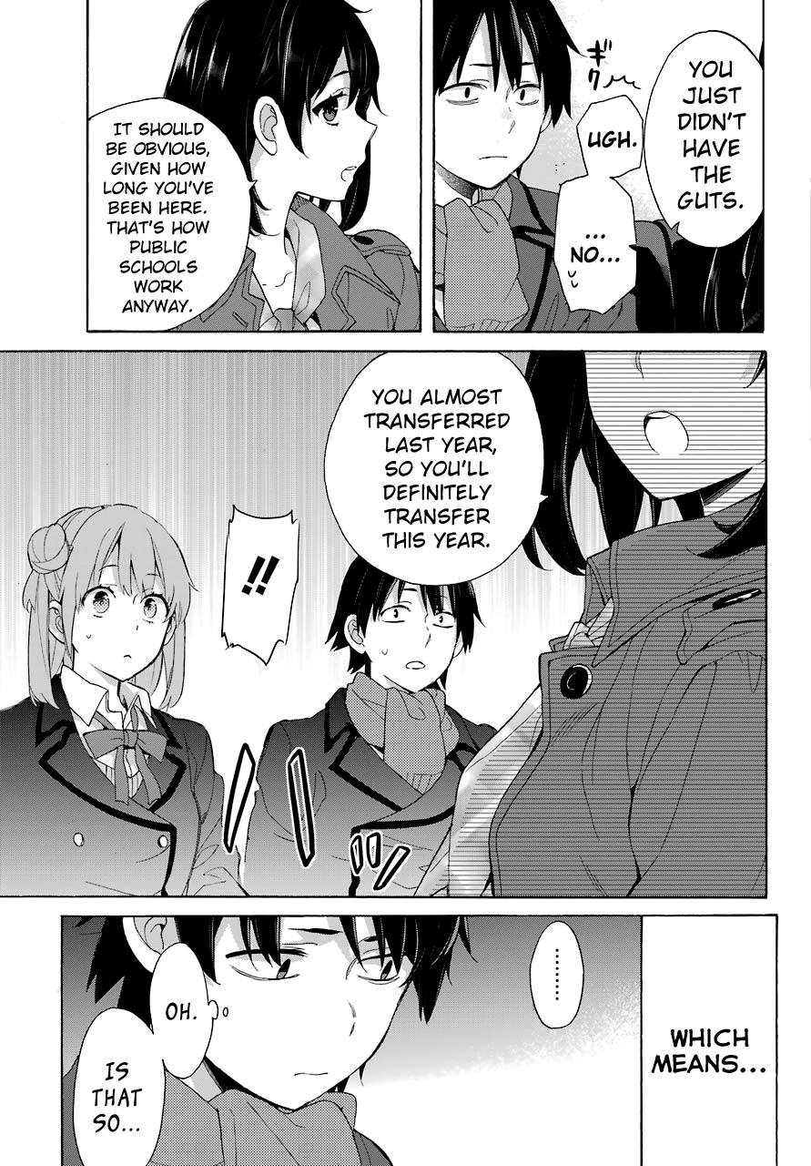 Yahari Ore No Seishun Rabukome Wa Machigatte Iru. - Mougenroku Chapter 73 #3