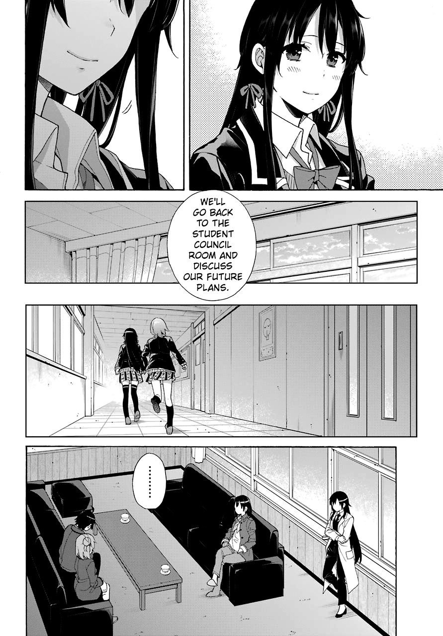 Yahari Ore No Seishun Rabukome Wa Machigatte Iru. - Mougenroku Chapter 73 #16