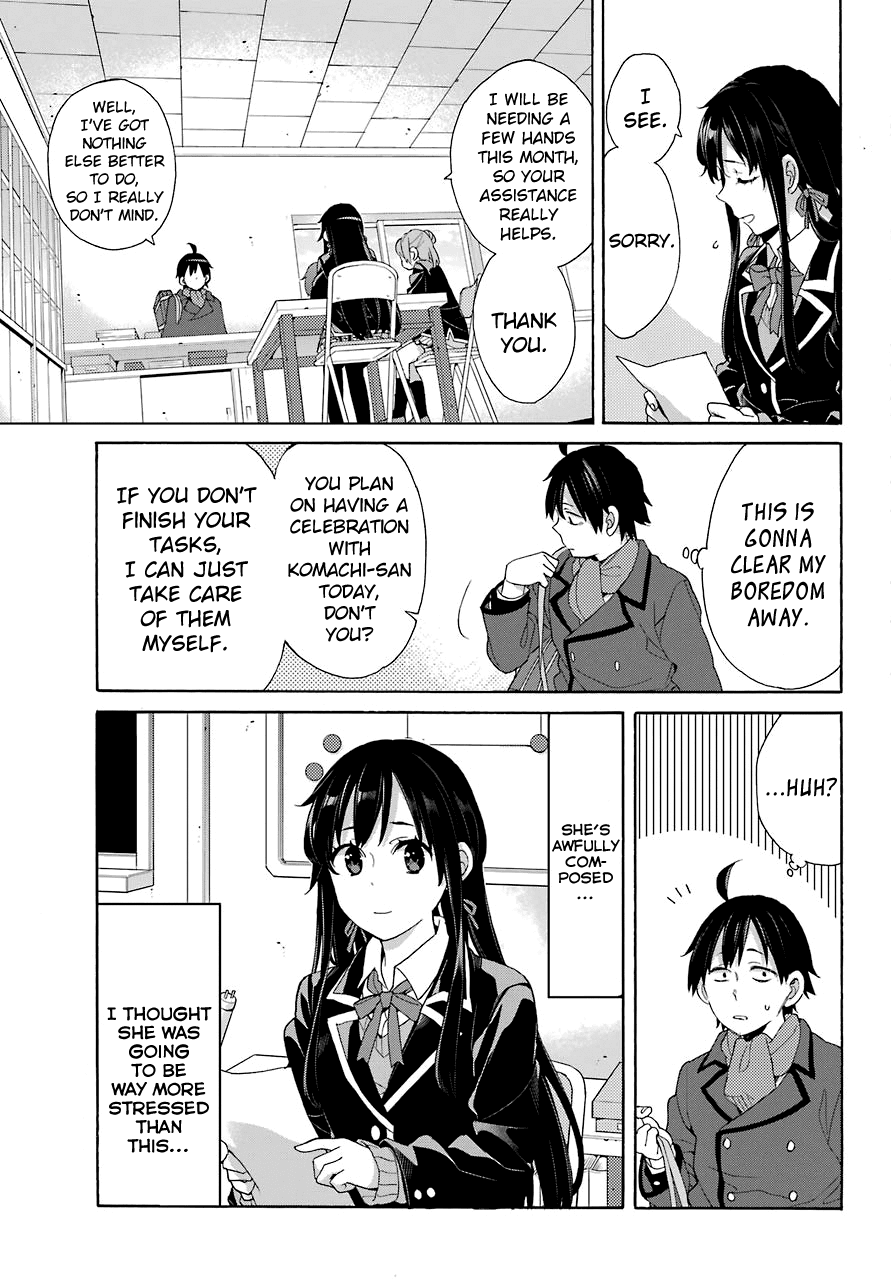 Yahari Ore No Seishun Rabukome Wa Machigatte Iru. - Mougenroku Chapter 68 #24