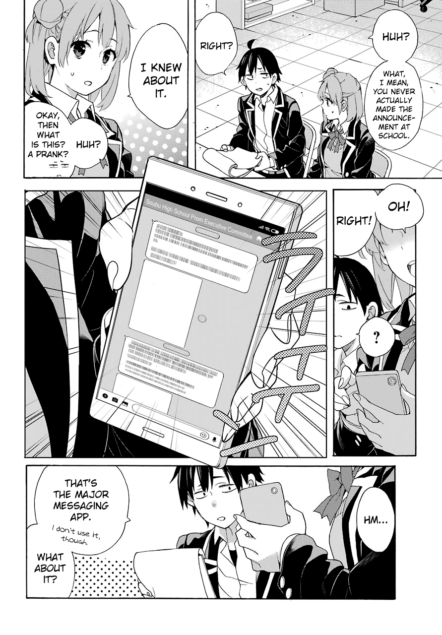 Yahari Ore No Seishun Rabukome Wa Machigatte Iru. - Mougenroku Chapter 68 #31