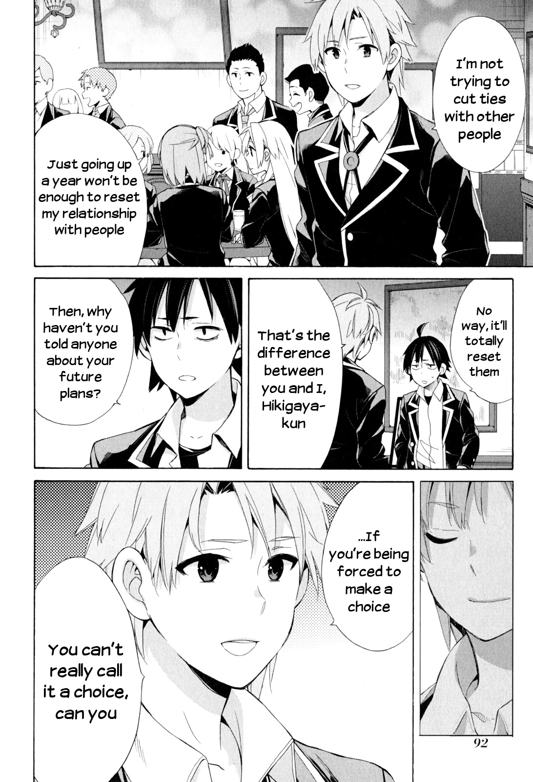 Yahari Ore No Seishun Rabukome Wa Machigatte Iru. - Mougenroku Chapter 51 #23