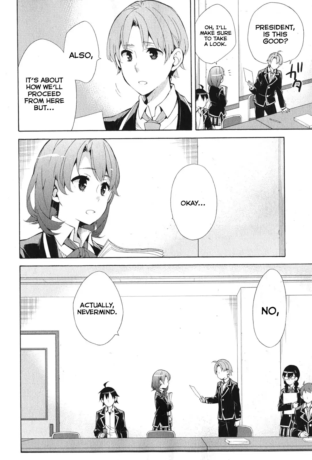 Yahari Ore No Seishun Rabukome Wa Machigatte Iru. - Mougenroku Chapter 36 #14