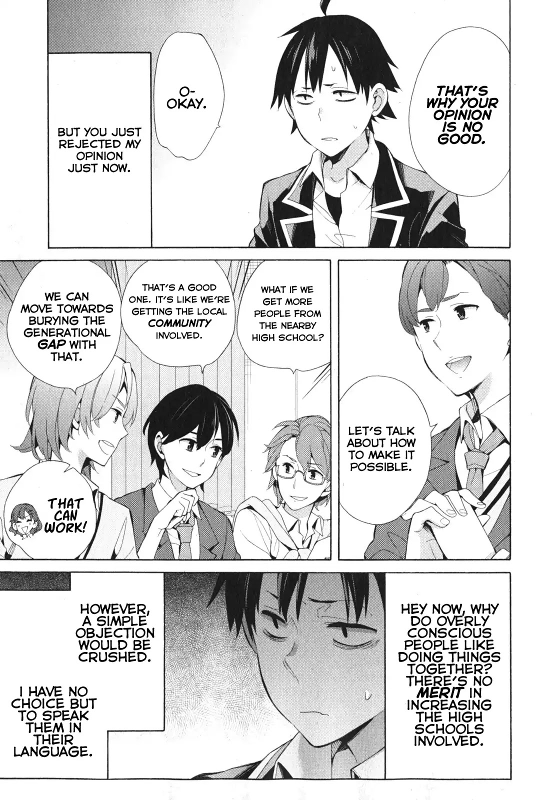 Yahari Ore No Seishun Rabukome Wa Machigatte Iru. - Mougenroku Chapter 36 #22