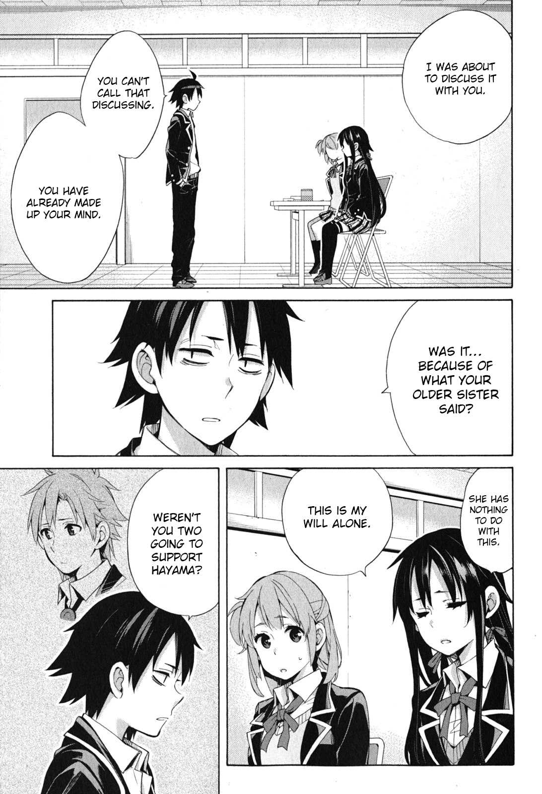 Yahari Ore No Seishun Rabukome Wa Machigatte Iru. - Mougenroku Chapter 33 #8