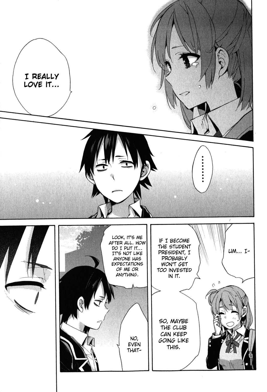 Yahari Ore No Seishun Rabukome Wa Machigatte Iru. - Mougenroku Chapter 33 #21