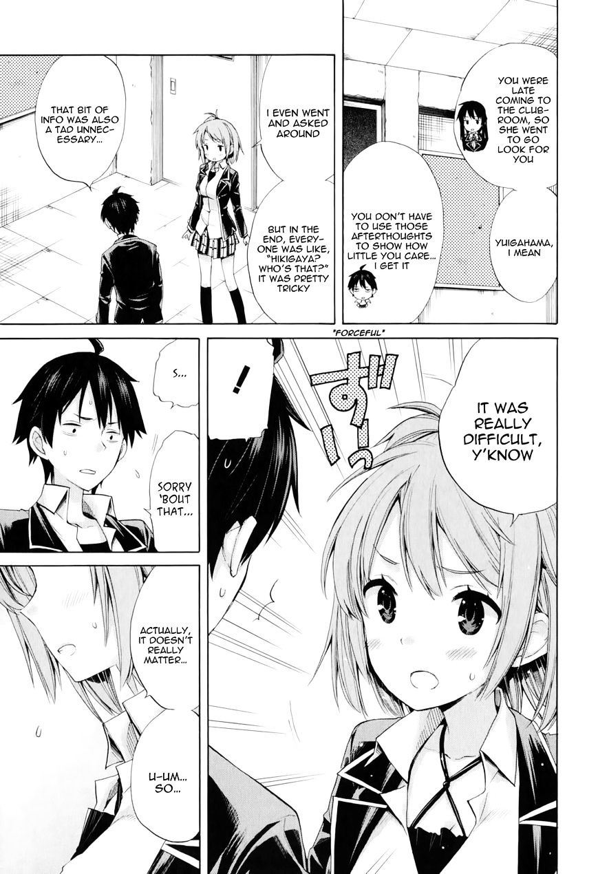 Yahari Ore No Seishun Rabukome Wa Machigatte Iru. - Mougenroku Chapter 8 #13