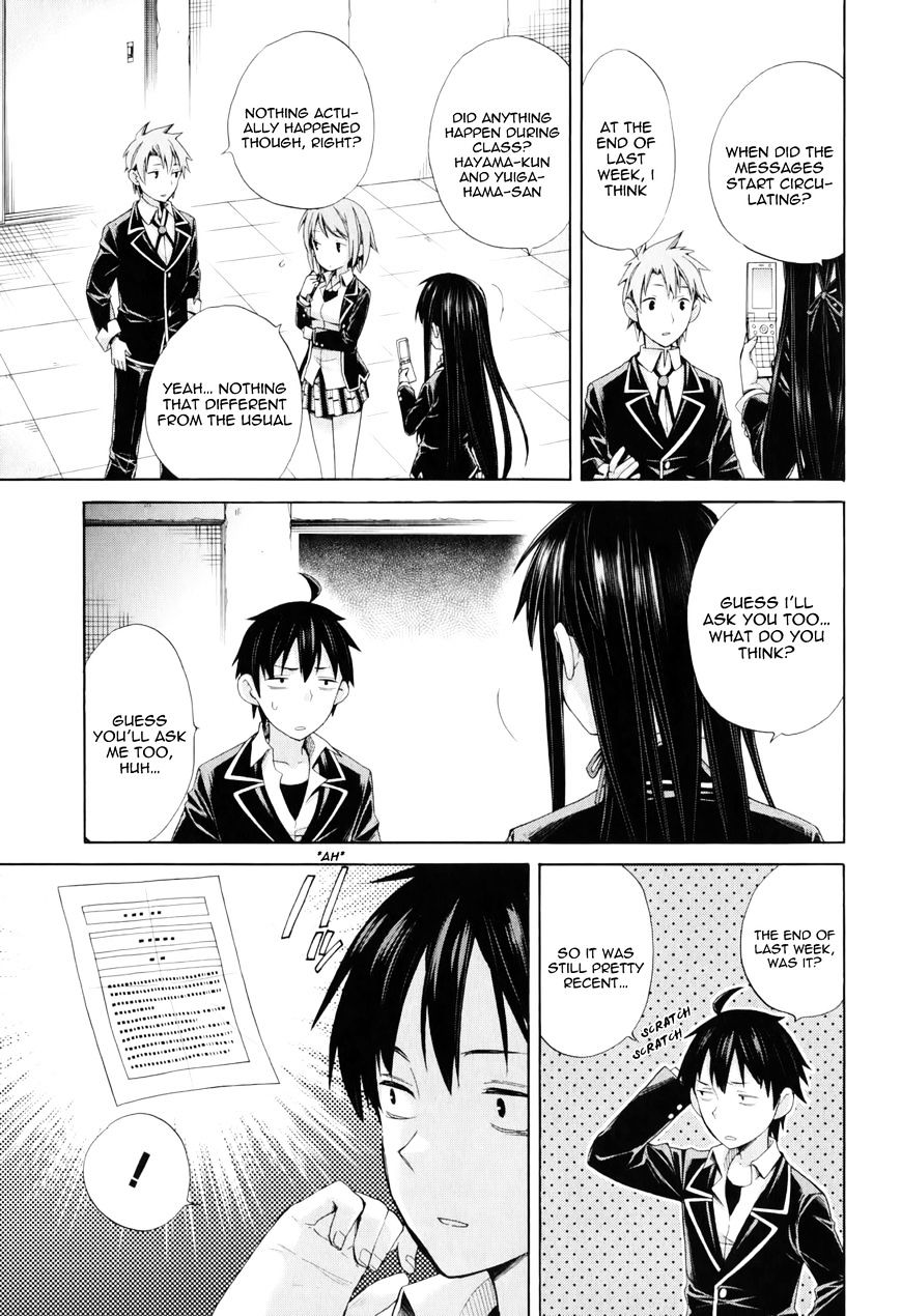 Yahari Ore No Seishun Rabukome Wa Machigatte Iru. - Mougenroku Chapter 8 #25