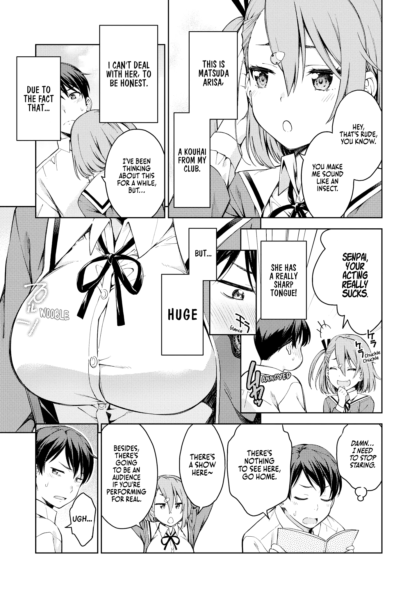 Just Flirting With A Cute, Annoying Kouhai Chapter 6 #3