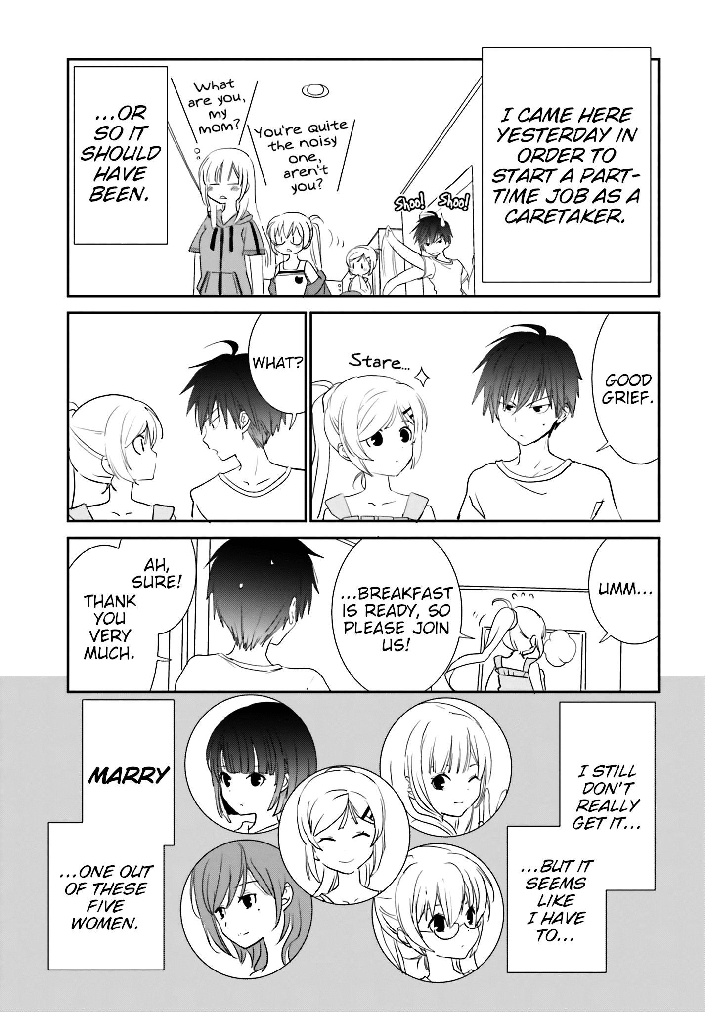 Miharashi-Sou No 6-Nin No Hanayome Chapter 3 #9