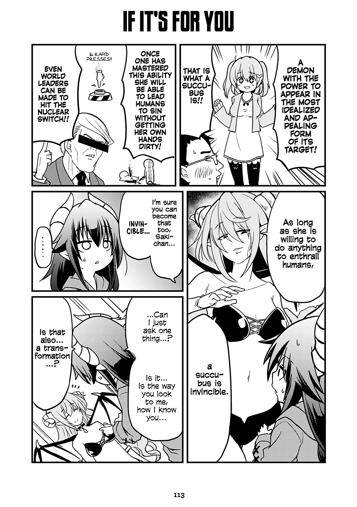 Naughty Succubus "saki-Chan" Chapter 97 #1