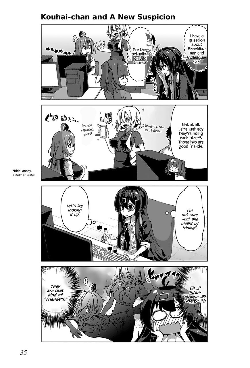 Iki No Kore! Shachiku-Chan Chapter 9 #9