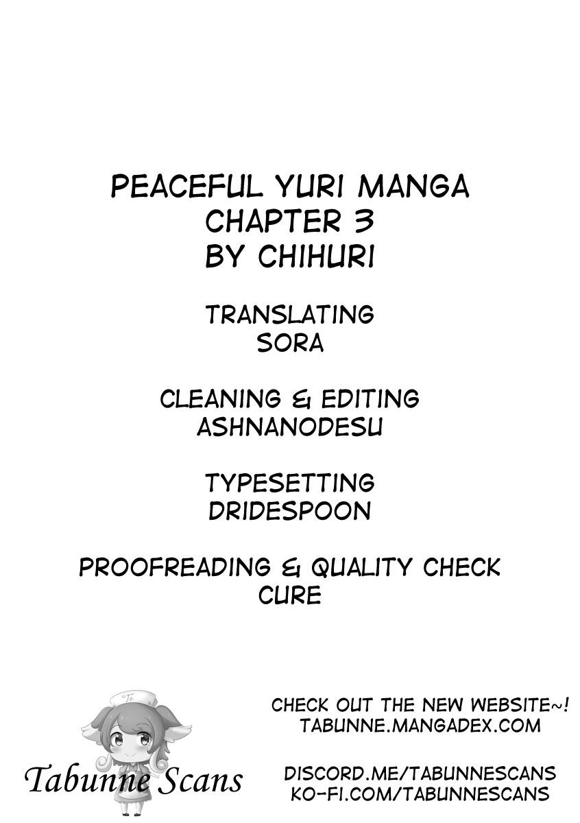 Peaceful Yuri Manga Chapter 3 #4