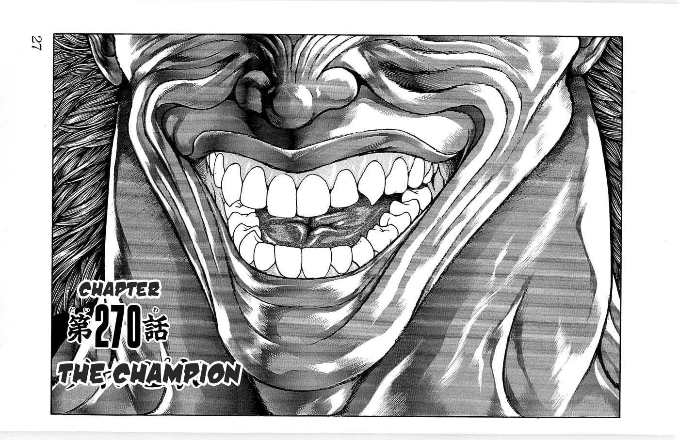 Baki Chapter 270 #1