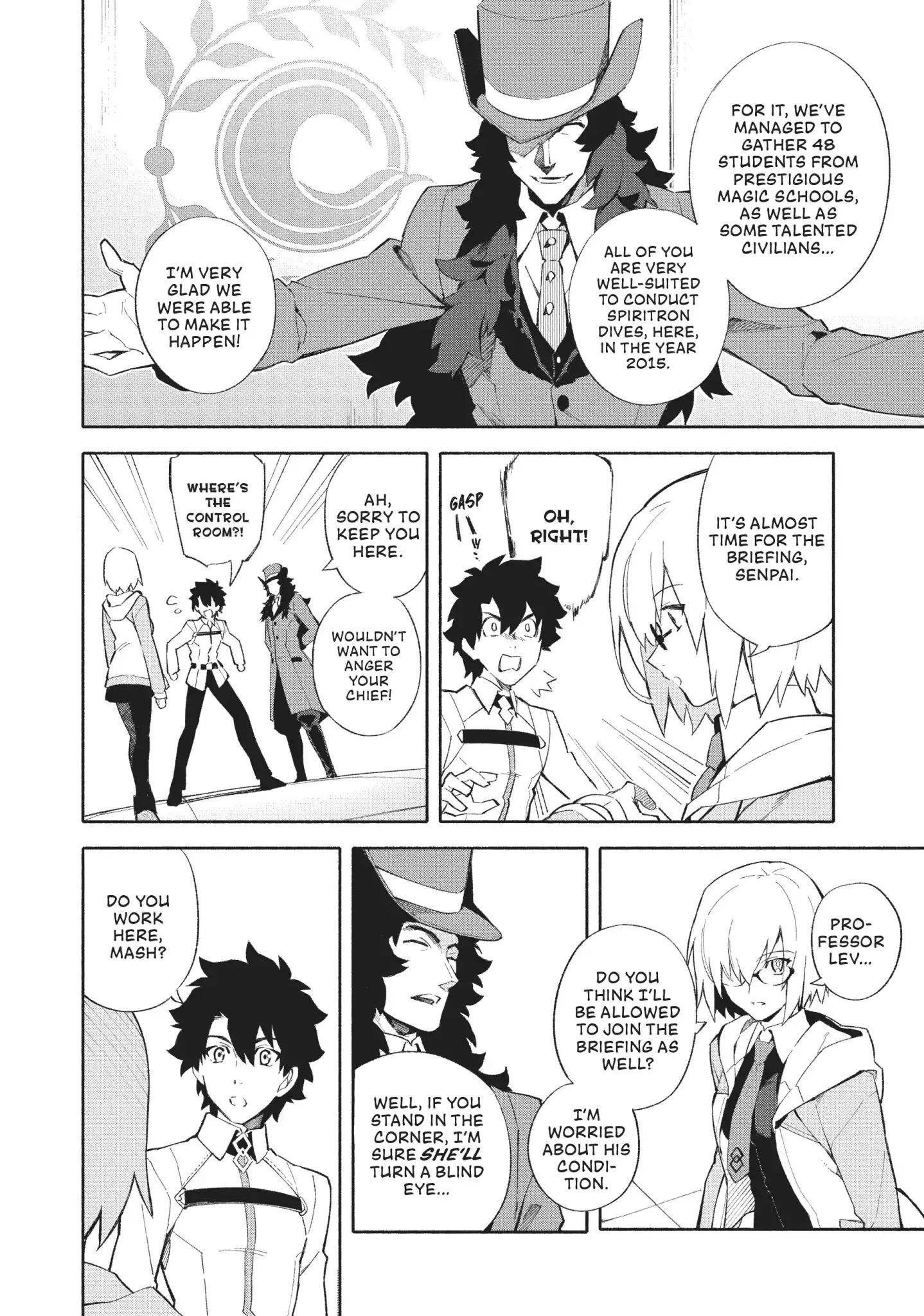 Fate/grand Order -Mortalis:stella- Chapter 0.1 #14