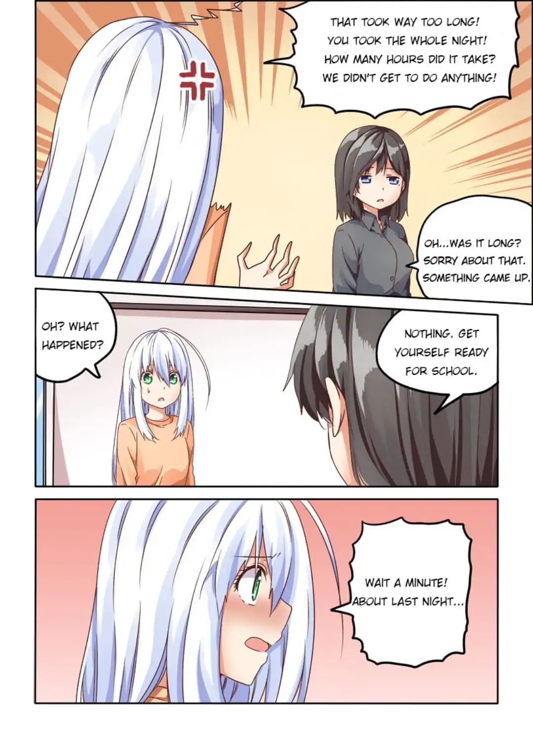 Why Did I, The Mc Of Gal Game Jump Into A World Of Yuri Comic? Chapter 77 #2