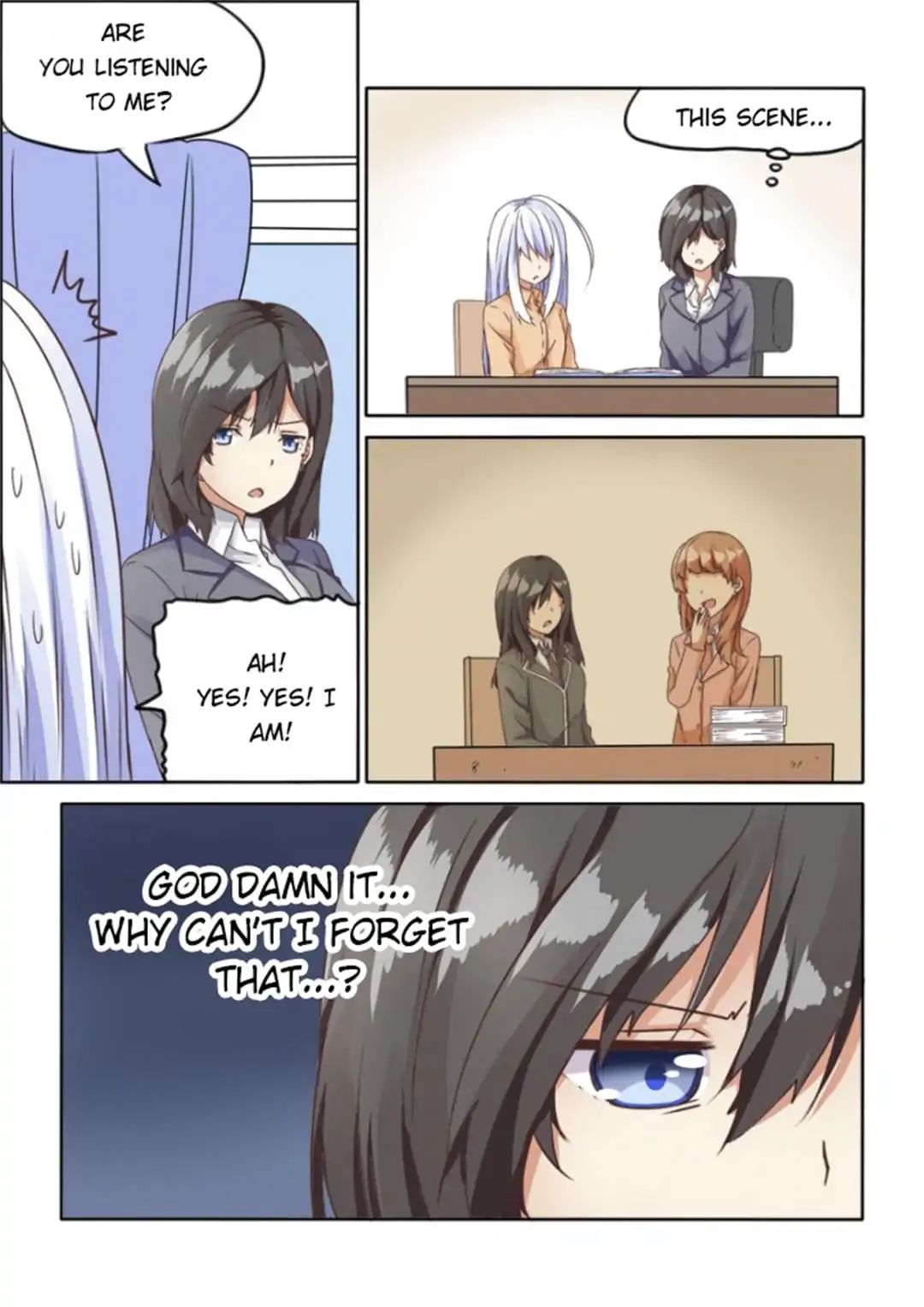 Why Did I, The Mc Of Gal Game Jump Into A World Of Yuri Comic? Chapter 63 #8