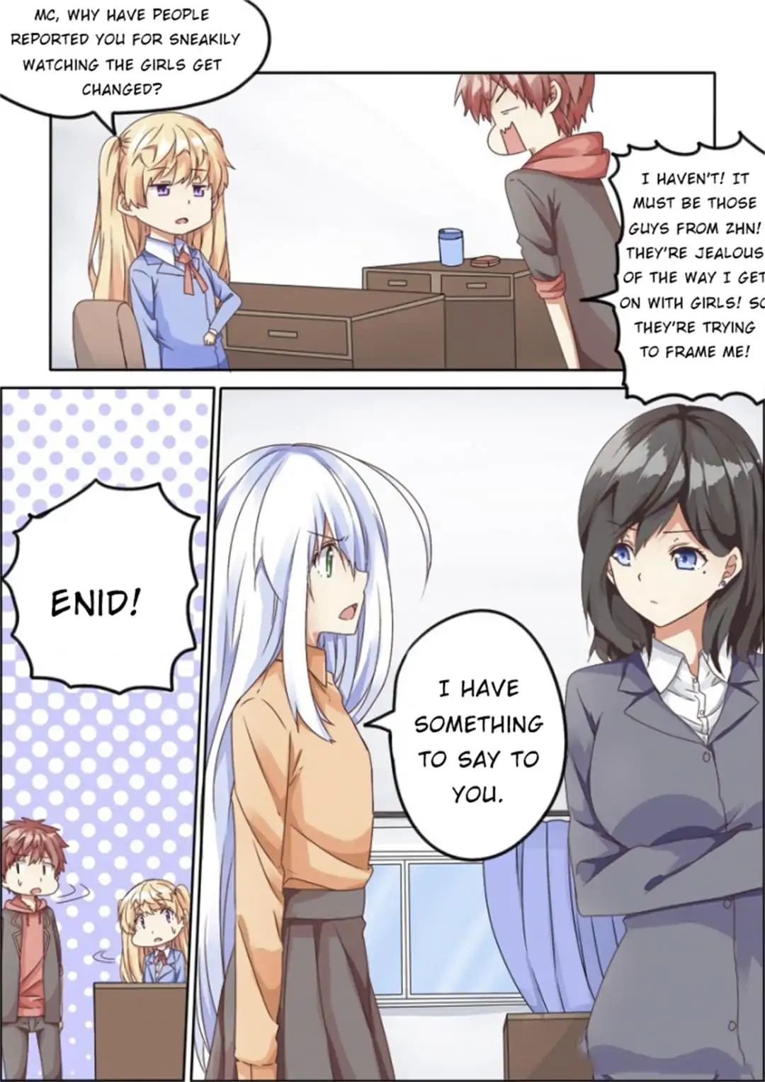 Why Did I, The Mc Of Gal Game Jump Into A World Of Yuri Comic? Chapter 55 #8