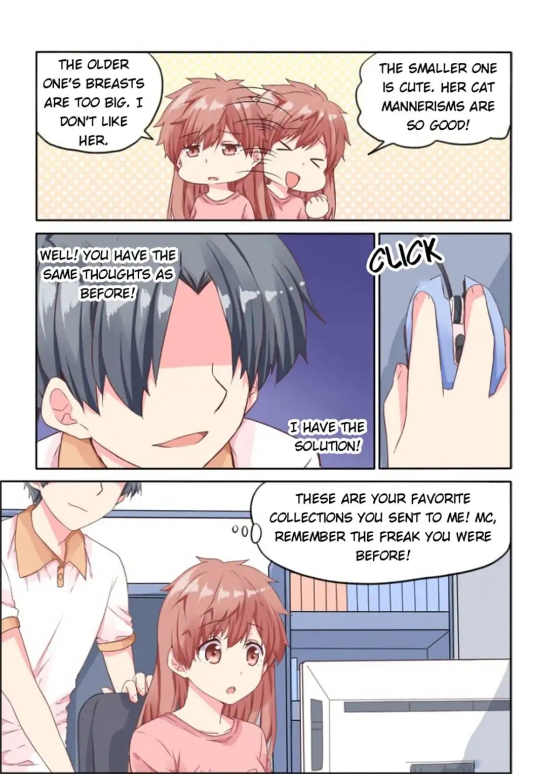 Why Did I, The Mc Of Gal Game Jump Into A World Of Yuri Comic? Chapter 34 #3