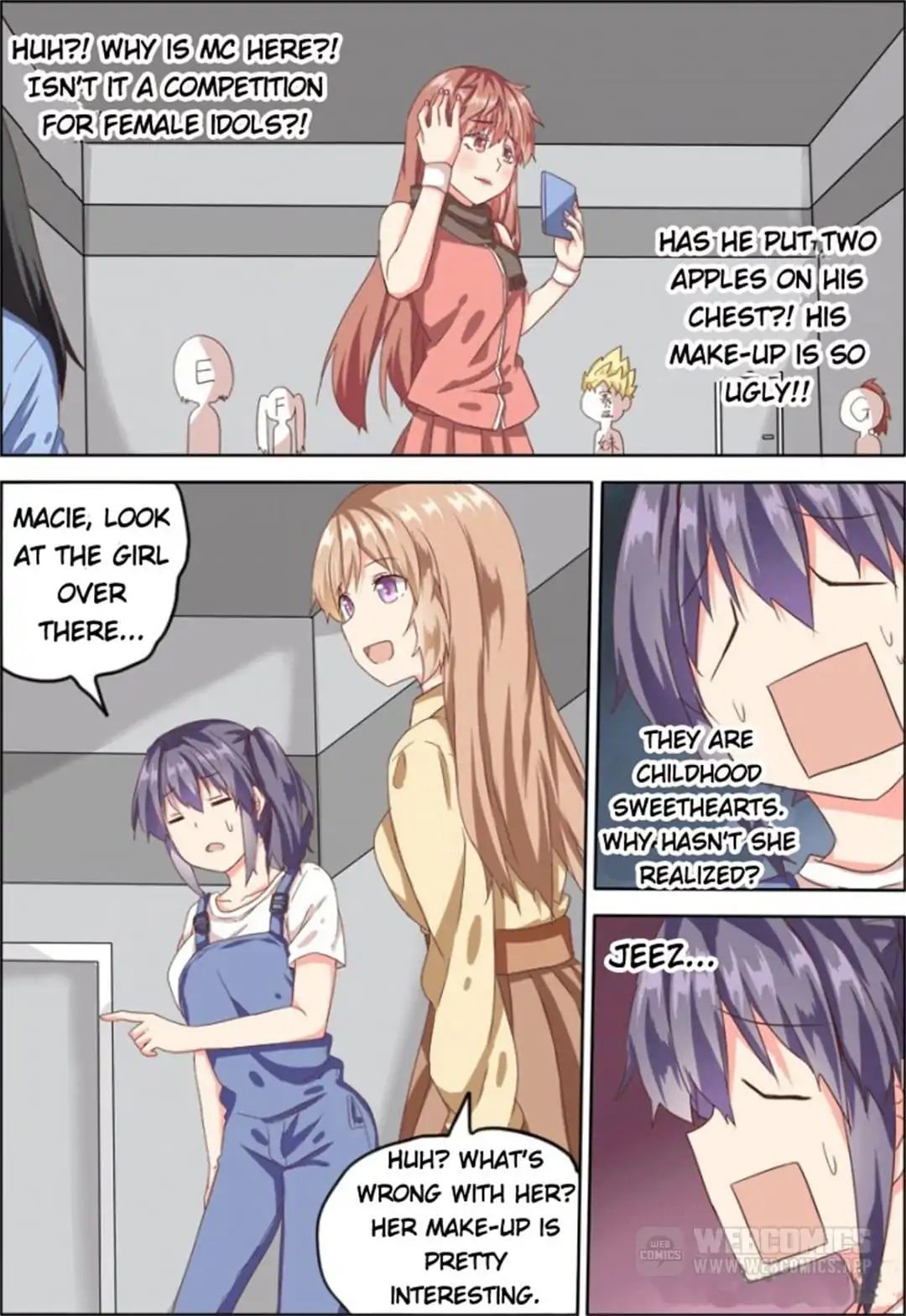 Why Did I, The Mc Of Gal Game Jump Into A World Of Yuri Comic? Chapter 22 #8