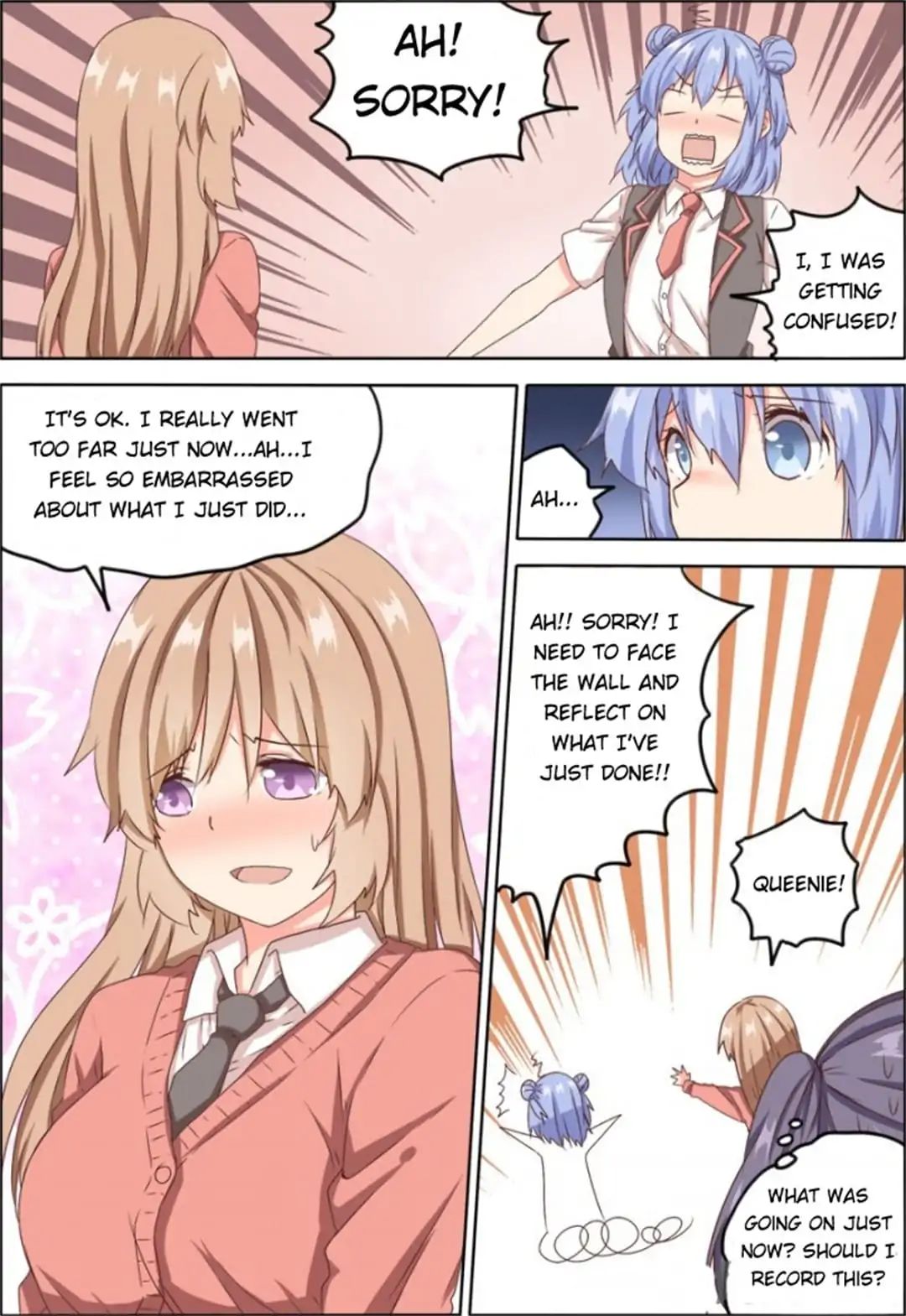 Why Did I, The Mc Of Gal Game Jump Into A World Of Yuri Comic? Chapter 16 #3