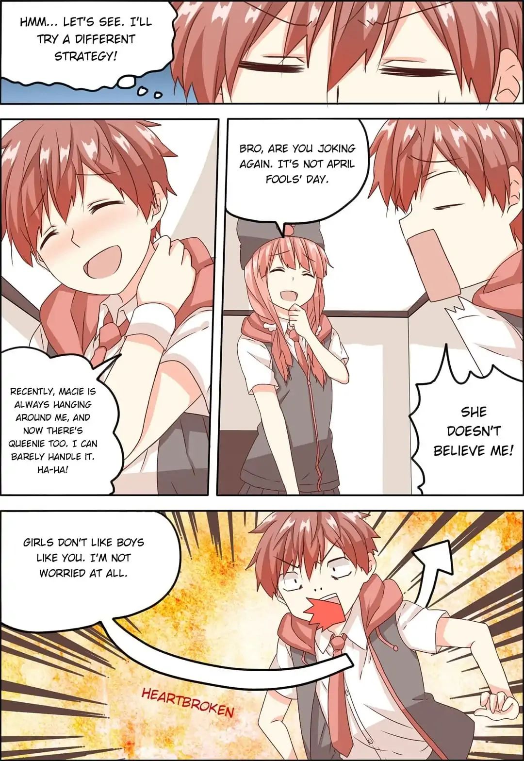 Why Did I, The Mc Of Gal Game Jump Into A World Of Yuri Comic? Chapter 5 #3