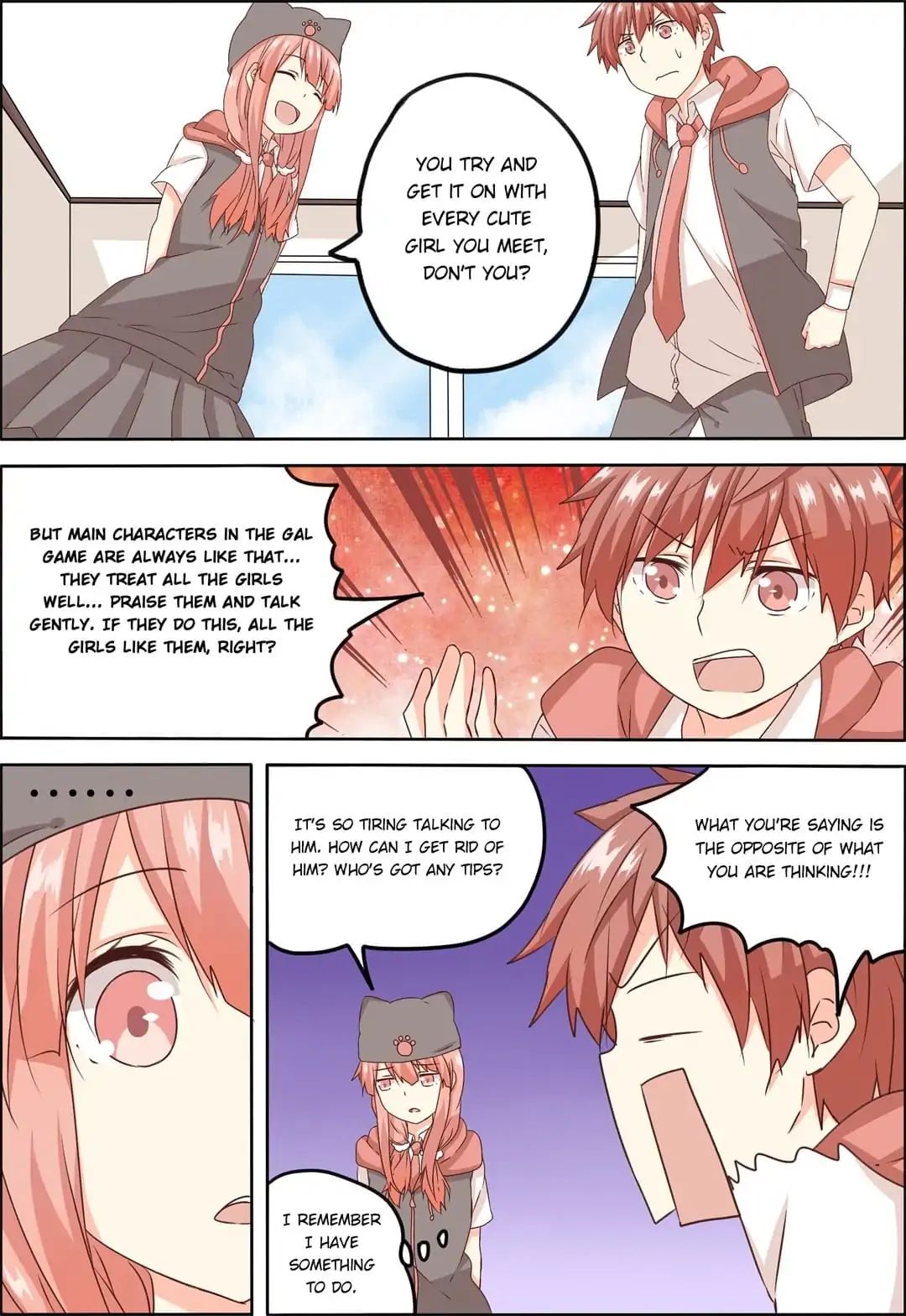 Why Did I, The Mc Of Gal Game Jump Into A World Of Yuri Comic? Chapter 5 #5