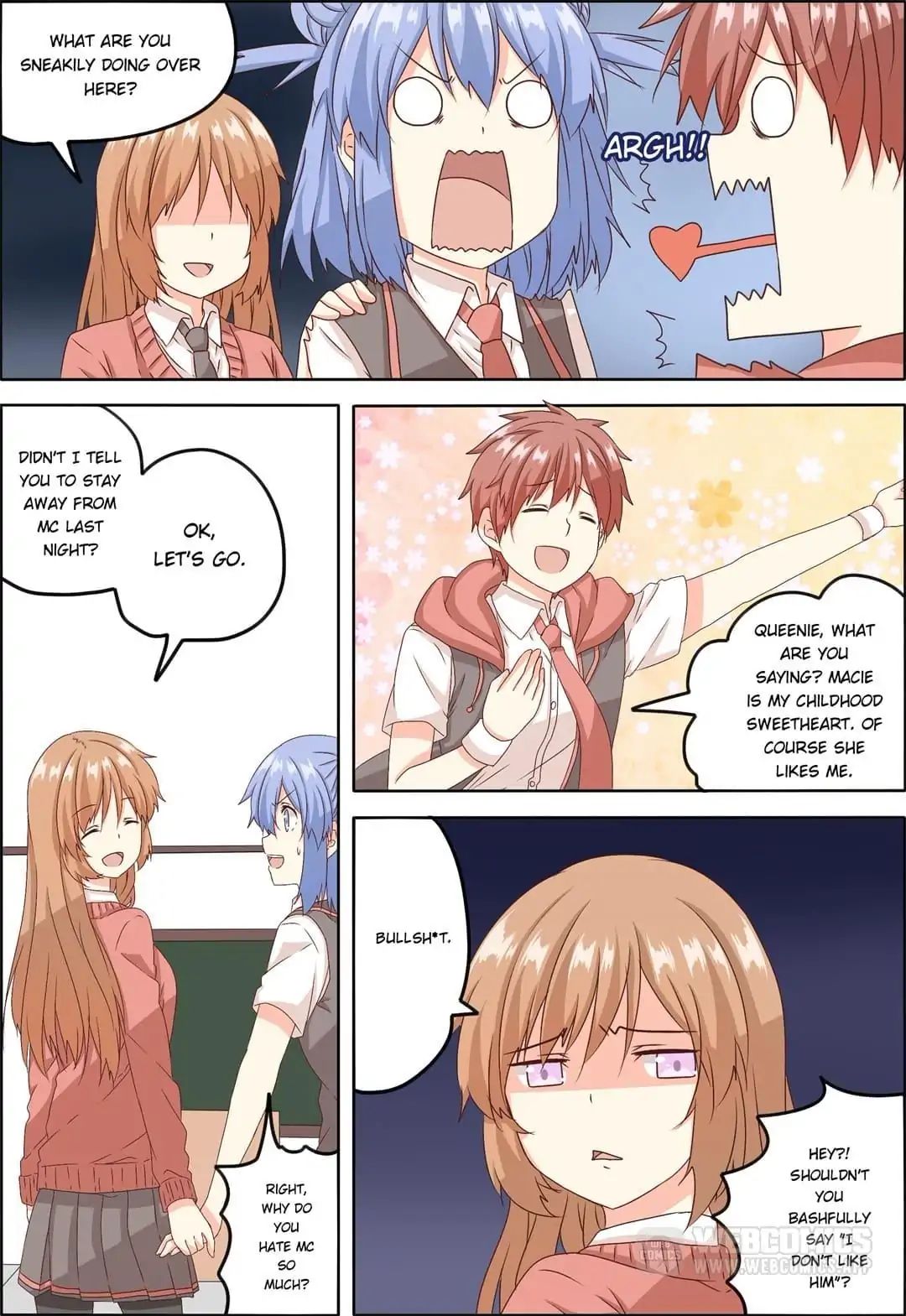 Why Did I, The Mc Of Gal Game Jump Into A World Of Yuri Comic? Chapter 3 #6