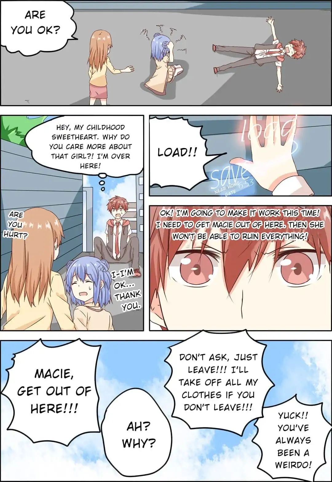 Why Did I, The Mc Of Gal Game Jump Into A World Of Yuri Comic? Chapter 1 #8