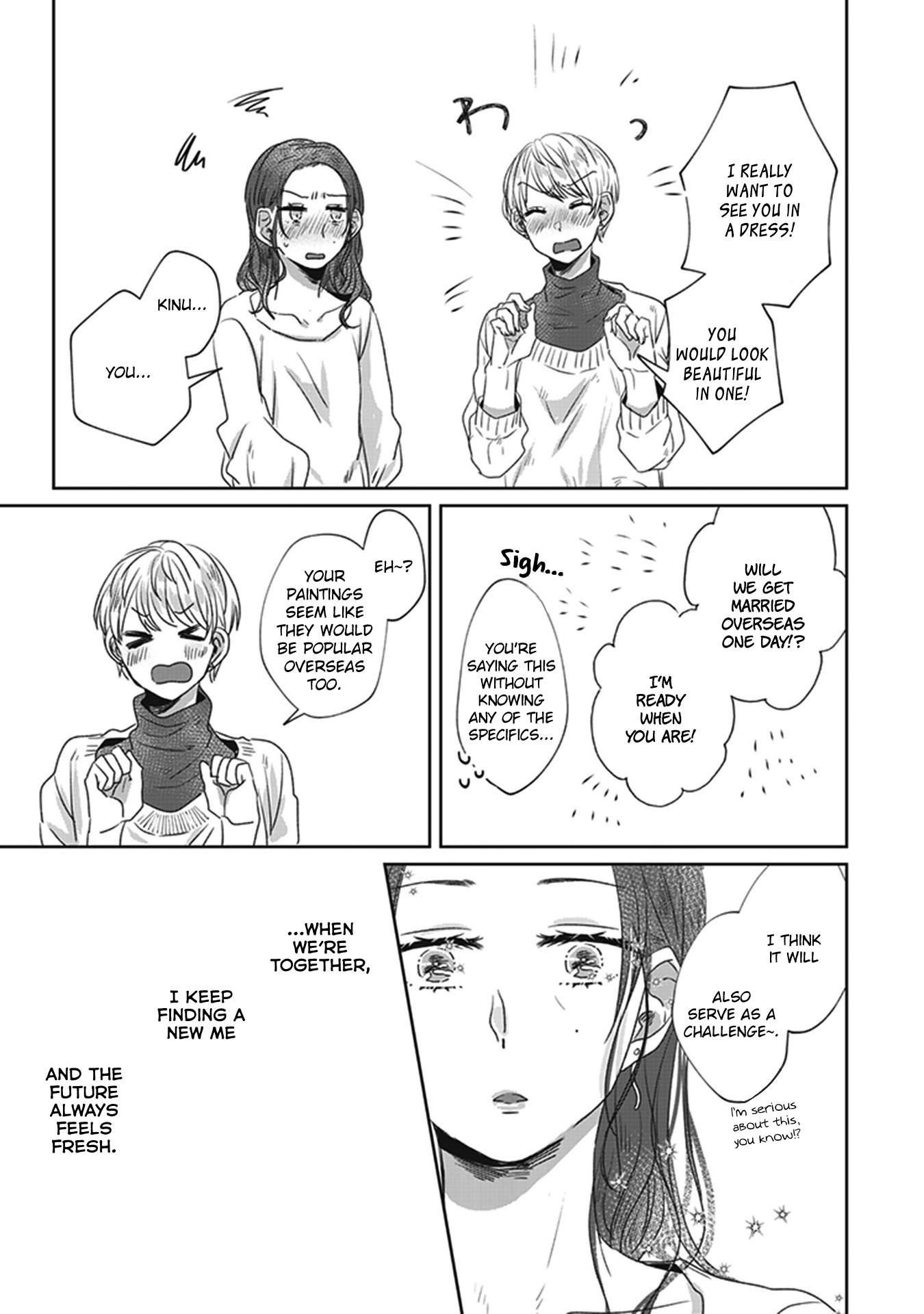 White Lilies In Love Bride's Newlywed Yuri Anthology Chapter 3 #23