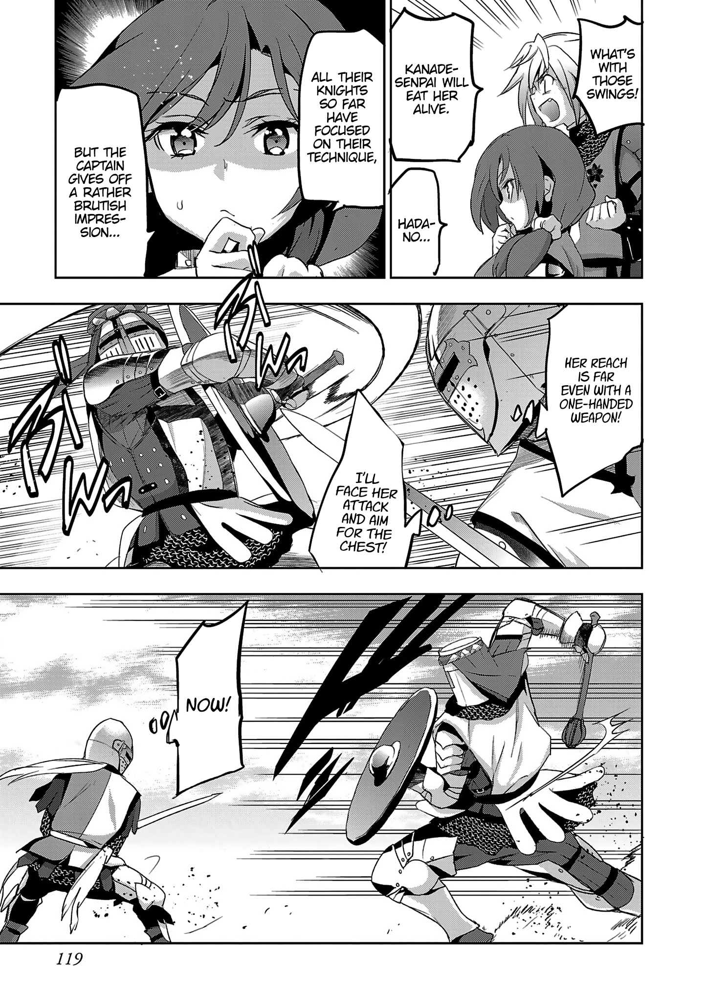 Shoujo Kishidan X Knight Tale Chapter 17 #11