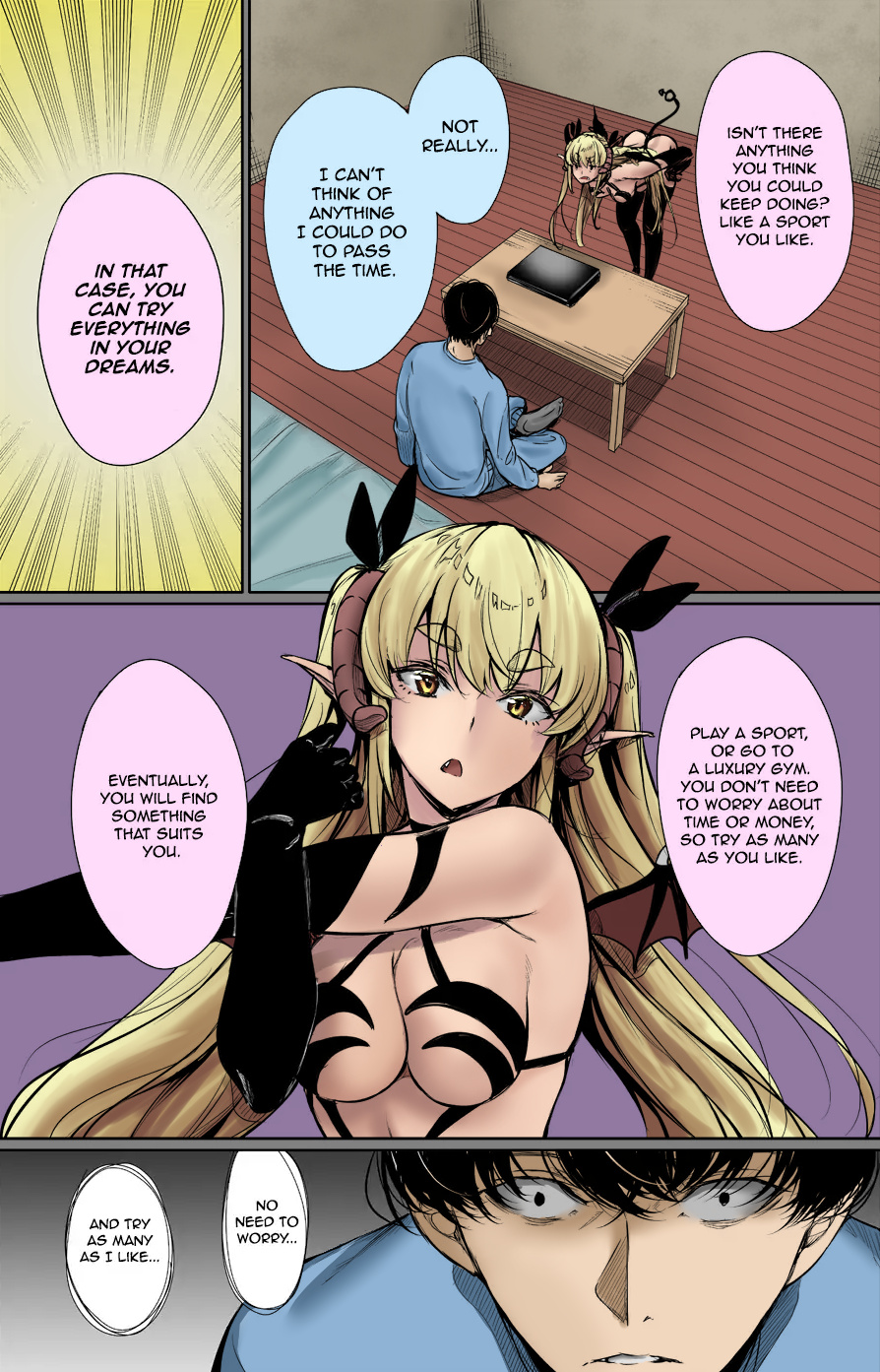 Shachiku Succubus No Hanashi (Fan Colored) Chapter 9 #4