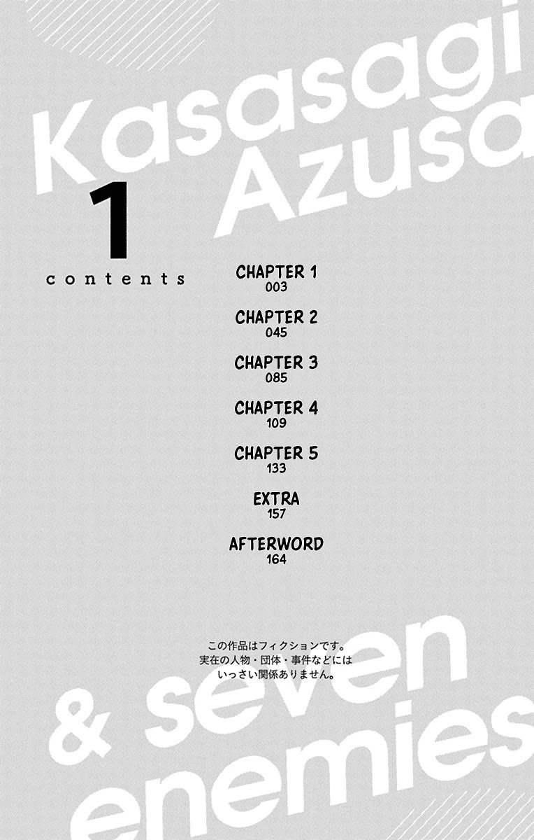 Azusa Kasasagi And The Seven Enemies Chapter 1 #3