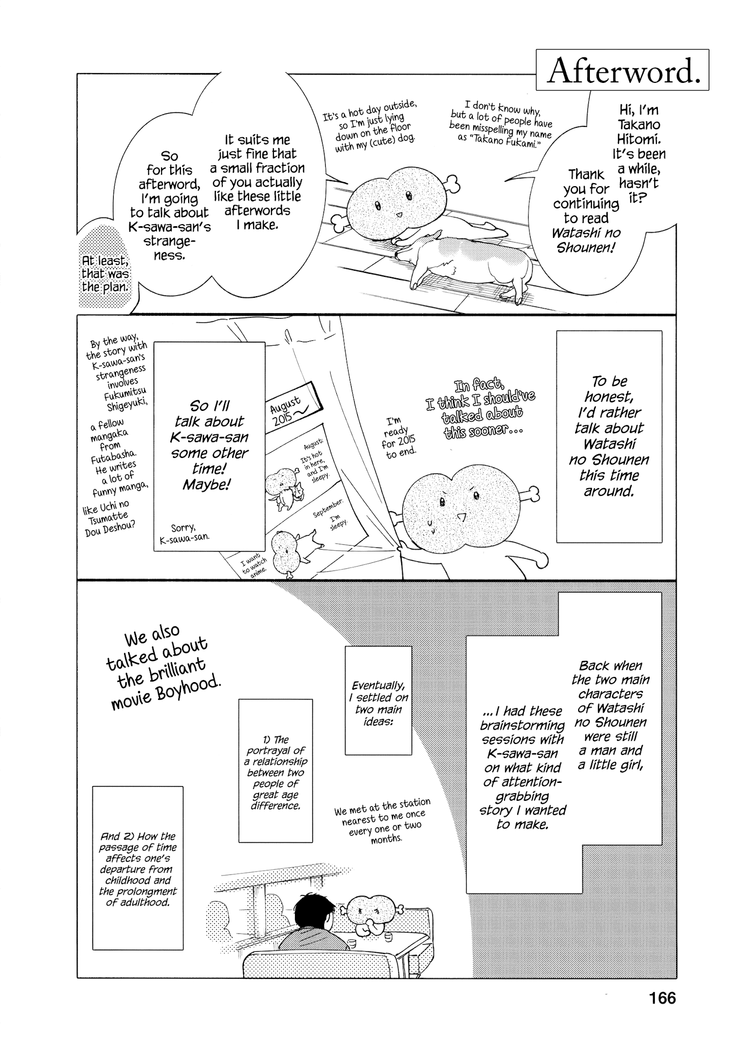 Watashi No Shounen (Takano Hitomi) Chapter 14 #32