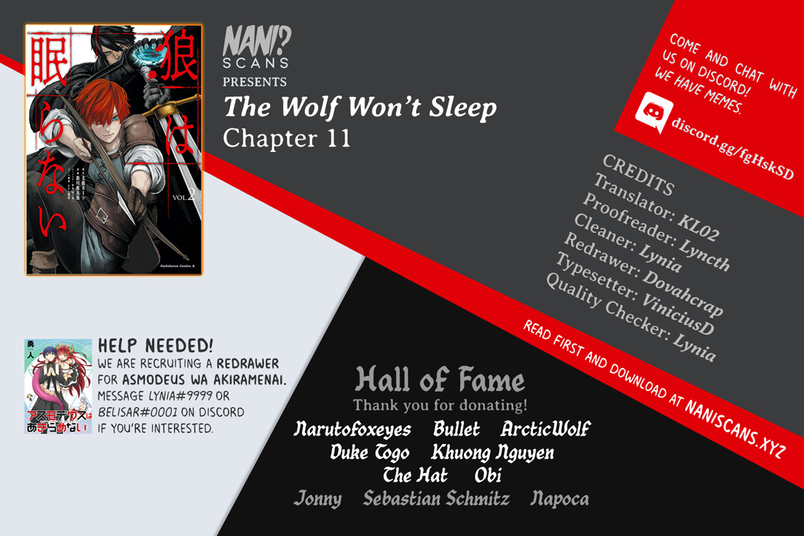 The Wolf Won't Sleep Chapter 11 #1