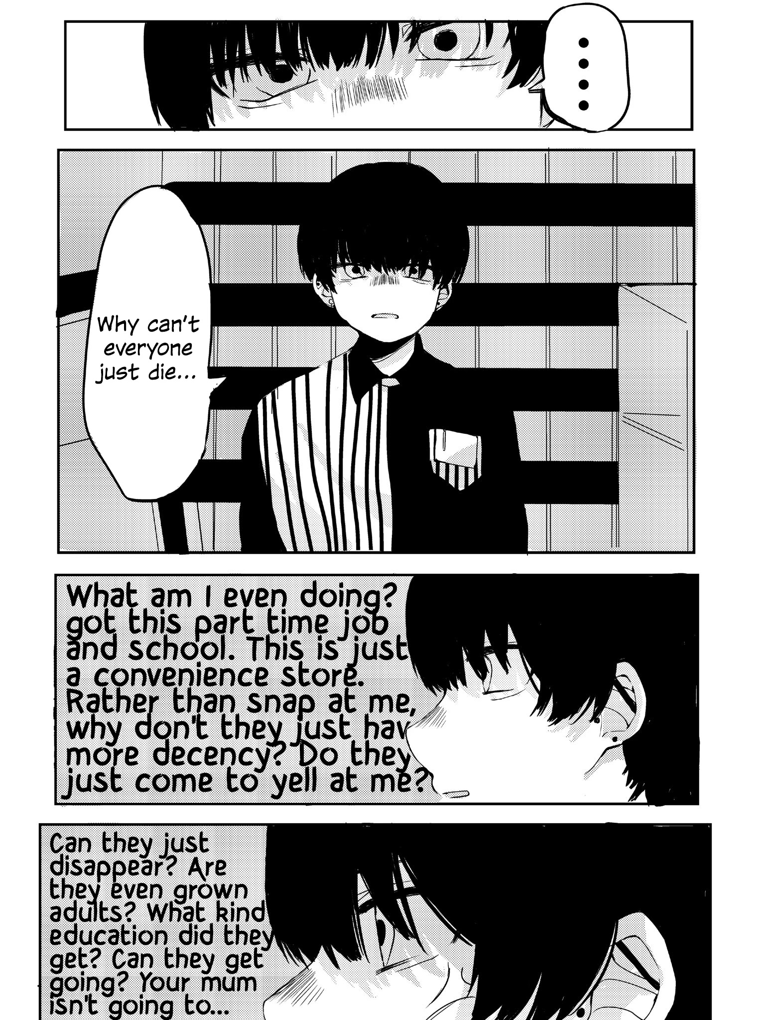 My Black Haired Senpai Wants To Mess With Me But... Chapter 1 #2